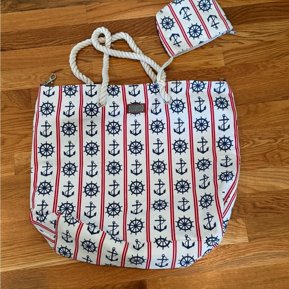 Nautical Beach Tote